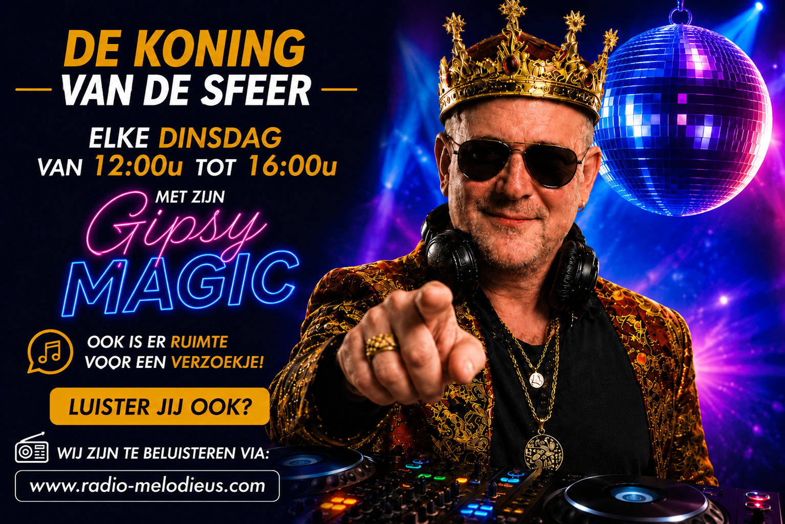 Gipsy Magic met de Koning van de Sfeer